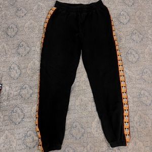 Forever 21 Black Mickey Mouse Sweats